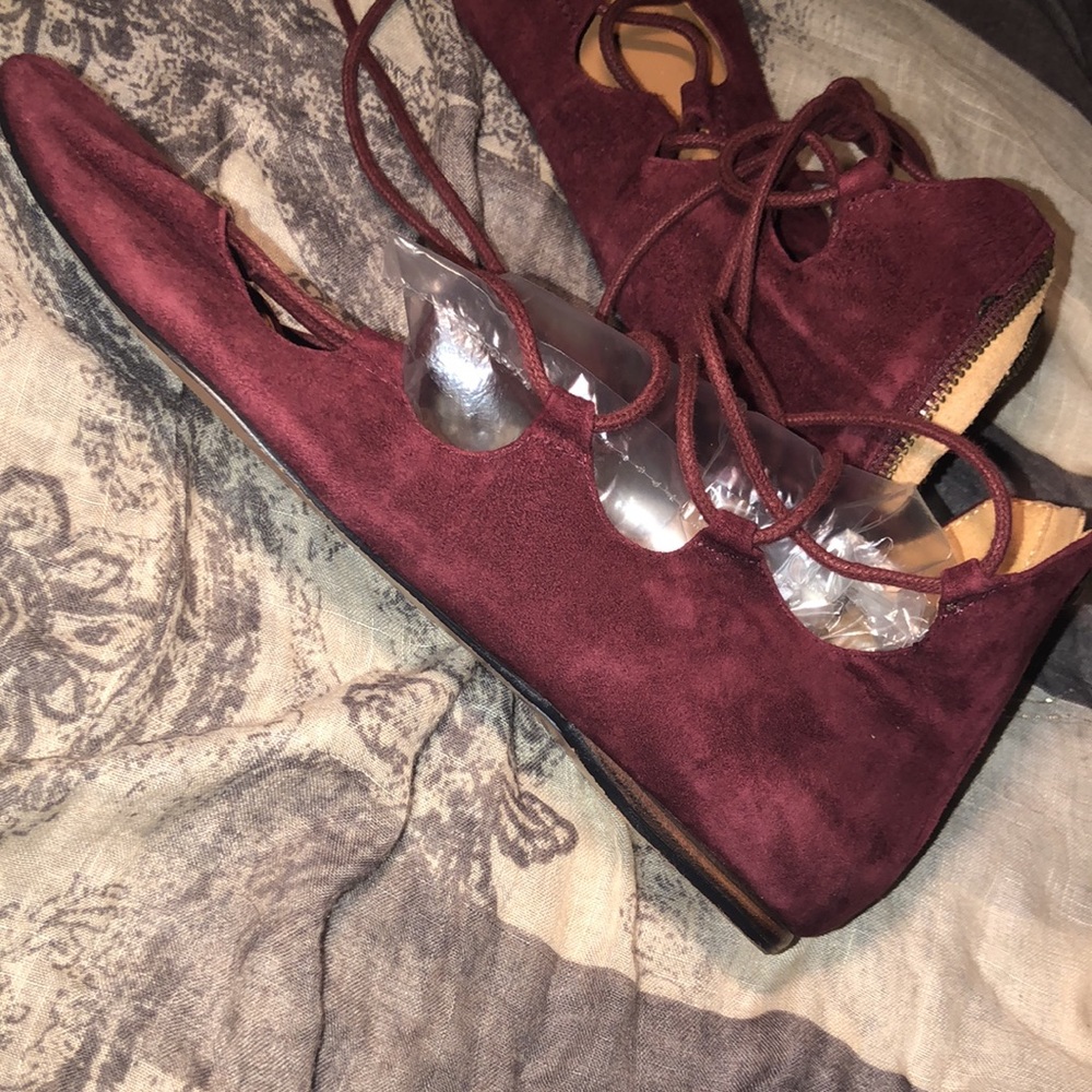 Nine West Draw String Ballet Style Shoes - image 5